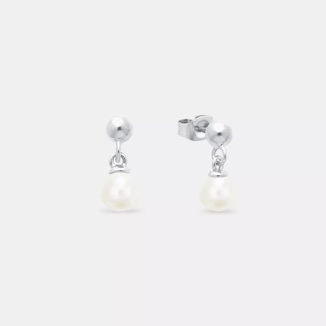 s. Oliver - Ohrringe, 4mm, Silber
