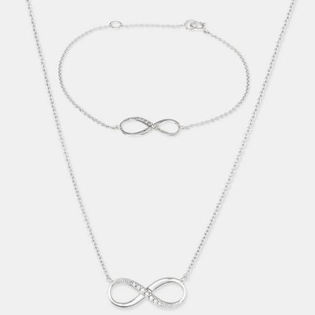 L' Atelier Gold 18 Karat by Manor  Set Collier/Armkette 