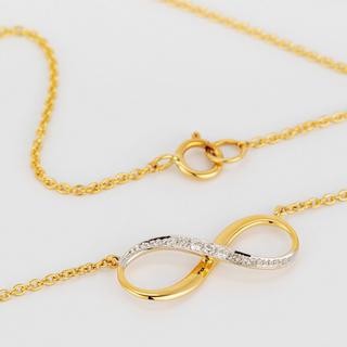 L' Atelier Gold 18 Karat by Manor  Set Halskette/Armband 