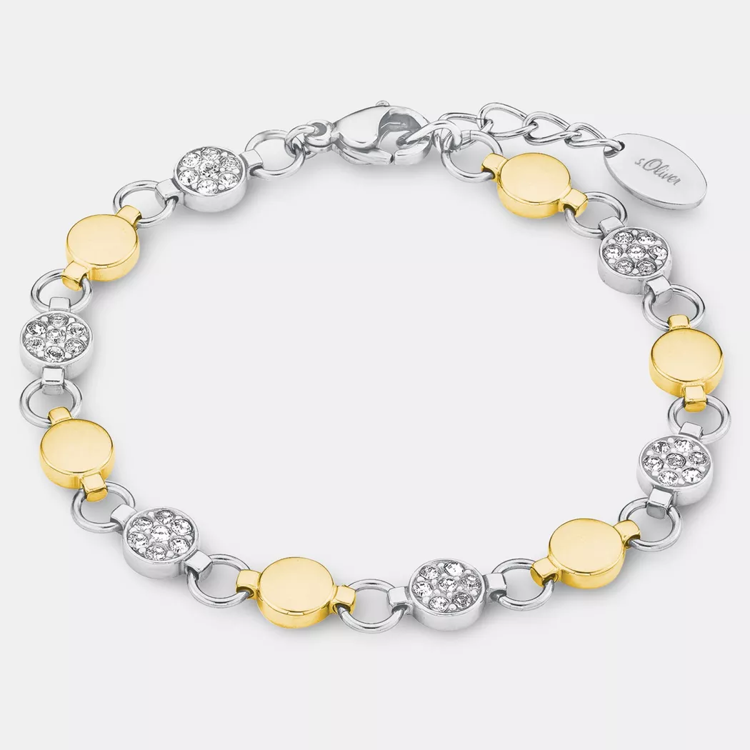 s. Oliver - Armband, 21cm, Silber