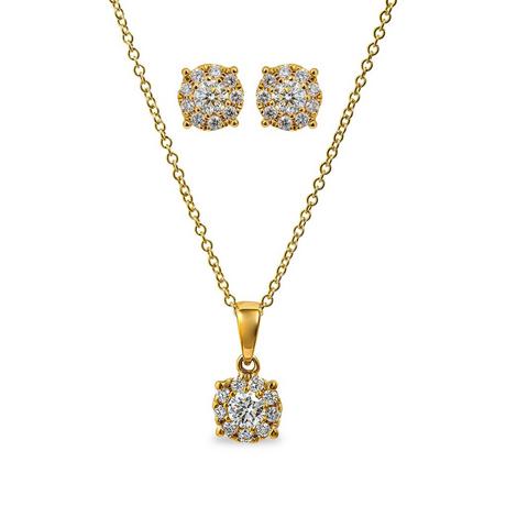 Sergio Ferris  Set Halskette/Ohrschmuck 