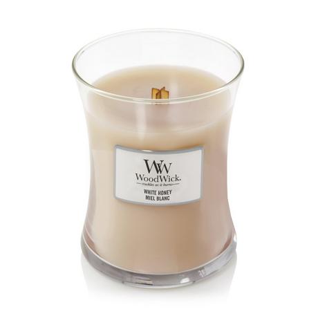 WoodWick Bougie parfumée White Honey 
