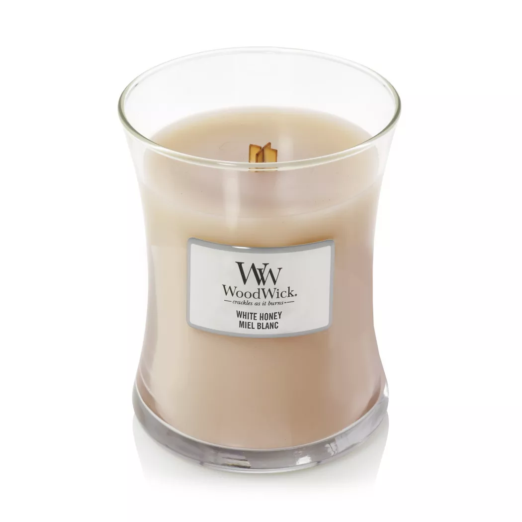 WoodWick - Duftkerze, M, Taupe