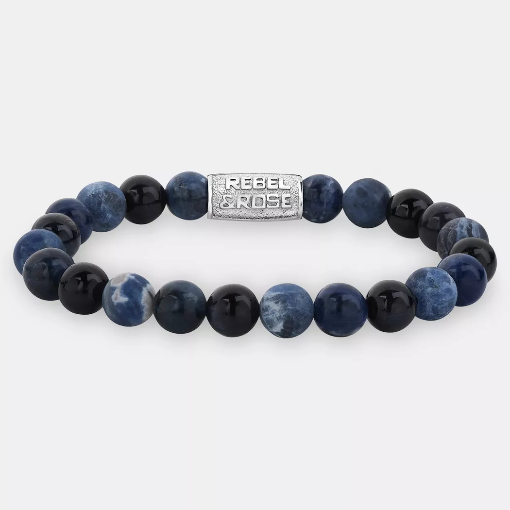 Rebel & Rose - Armband, Stones Only, M, Multicolor