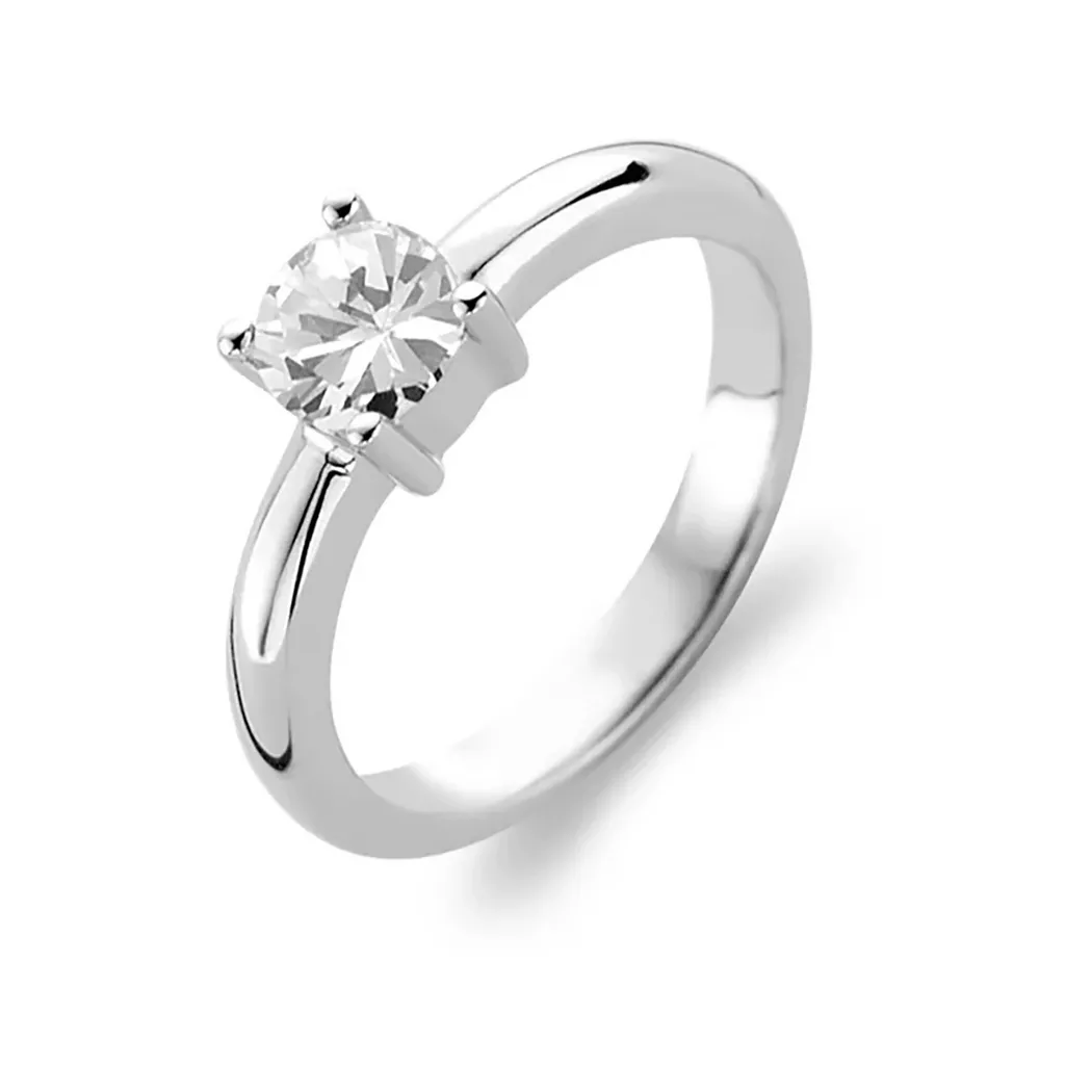 TI SENTO - Ring, 58, Silberfarben