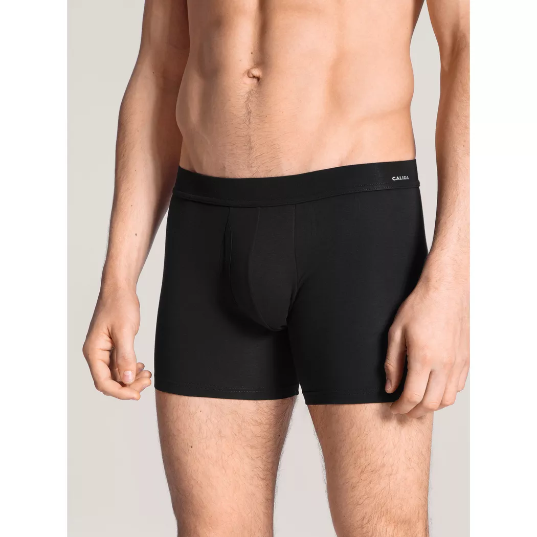 Calida - Slip aus Baumwolle, für Herren, Black, Größe L