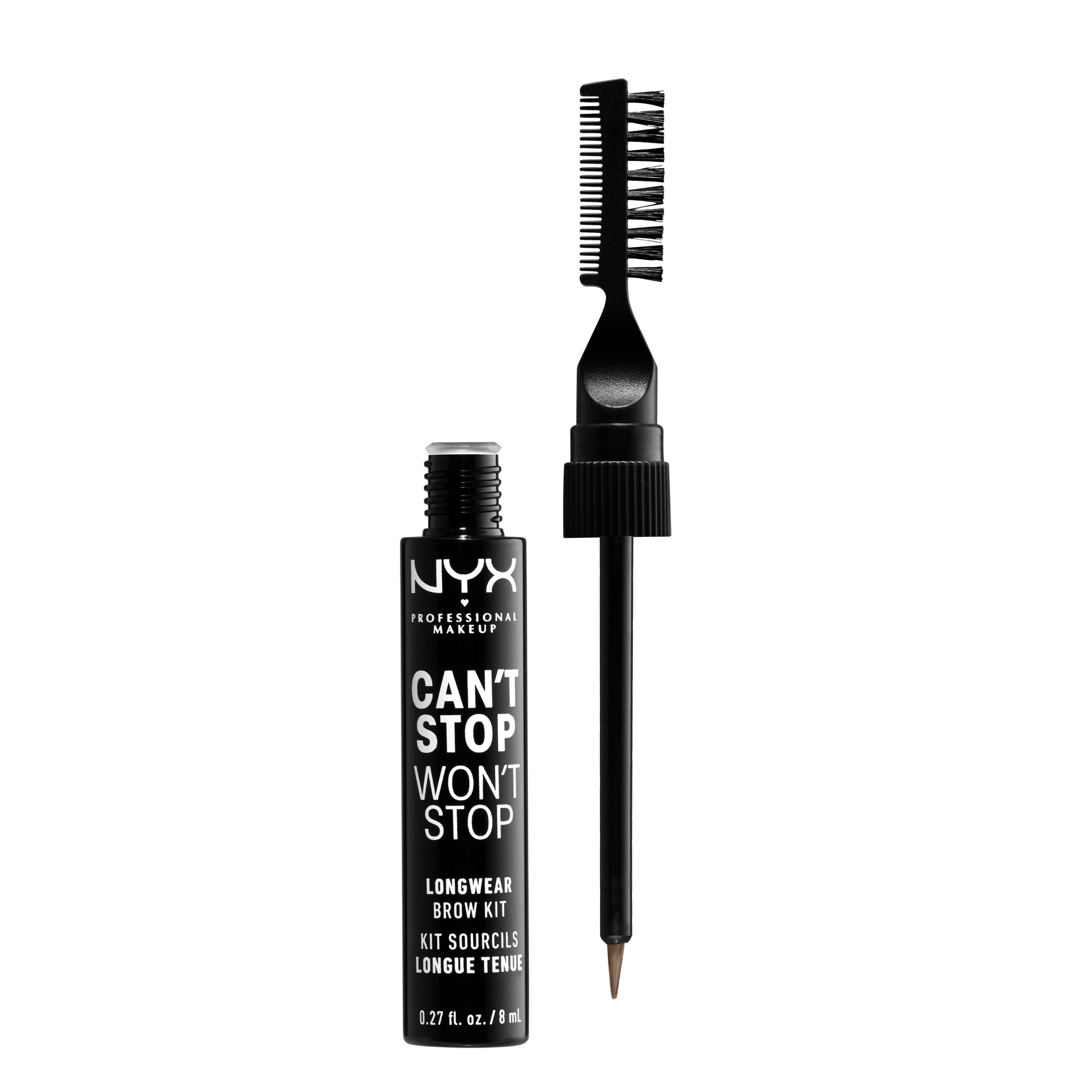 Image of NYX-PROFESSIONAL-MAKEUP Cant Stop Wont Stop Longwear Brow Ink Kit - 26g