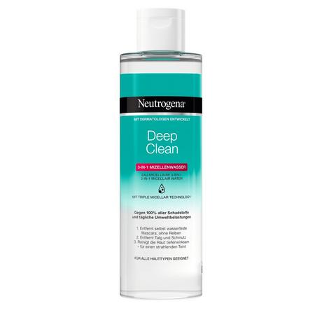 Neutrogena Deep Clean Neutrogena Skin Detox 3in1 Mizellenwasser 400ml 