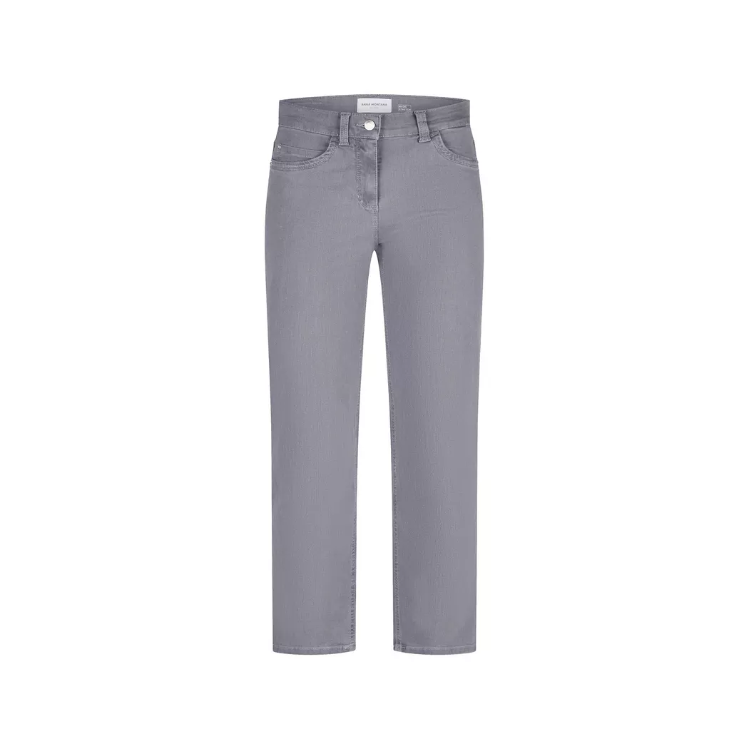 Anna Montana - Jeans, Slim Fit, für Damen, Silber, Größe 48
