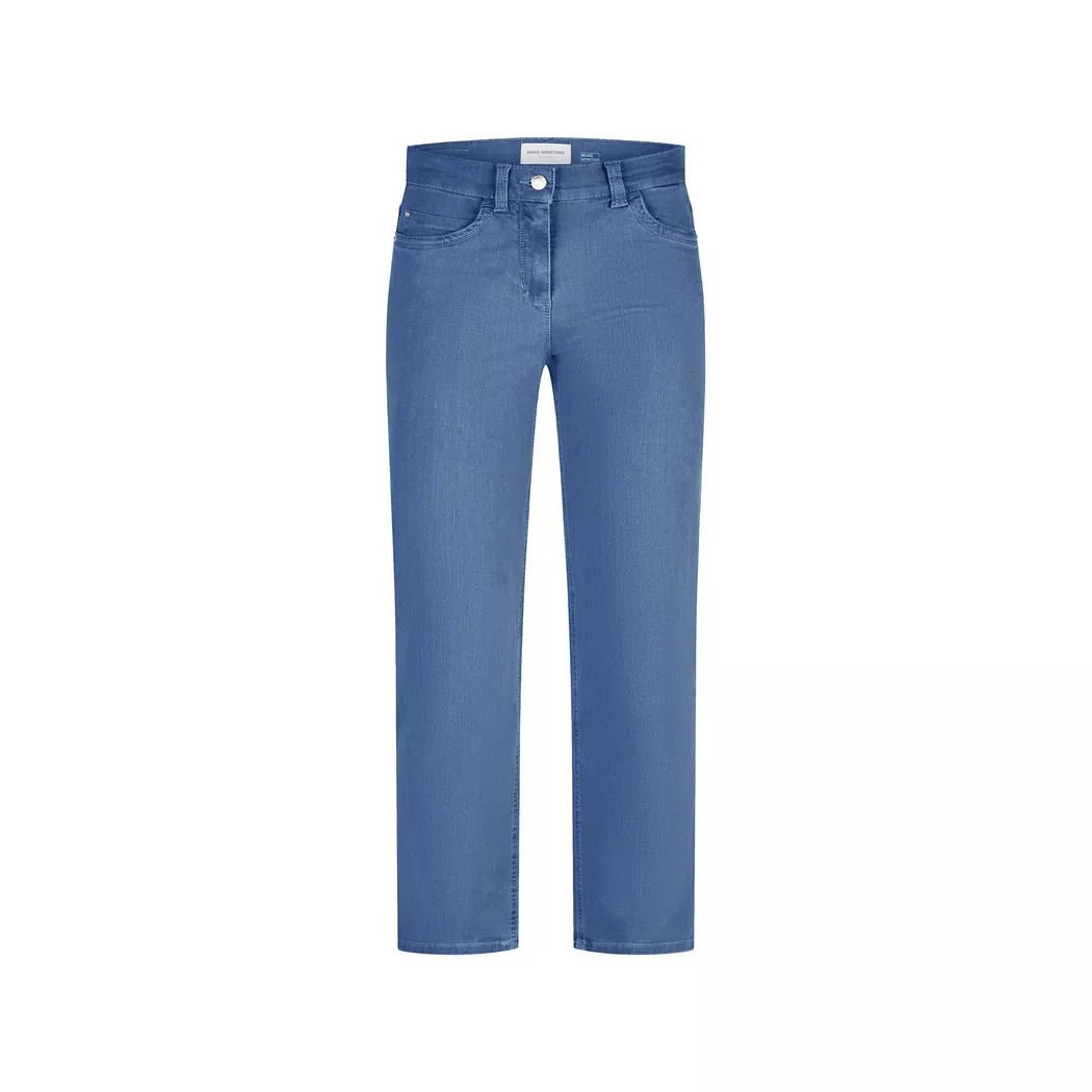 Anna Montana - Jeans, Slim Fit, für Damen, Bleached Blau, Größe 48