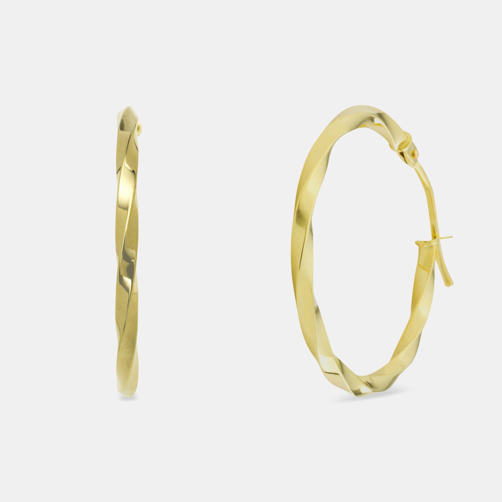 Image of Creolen Damen Gelbgold ONE SIZE