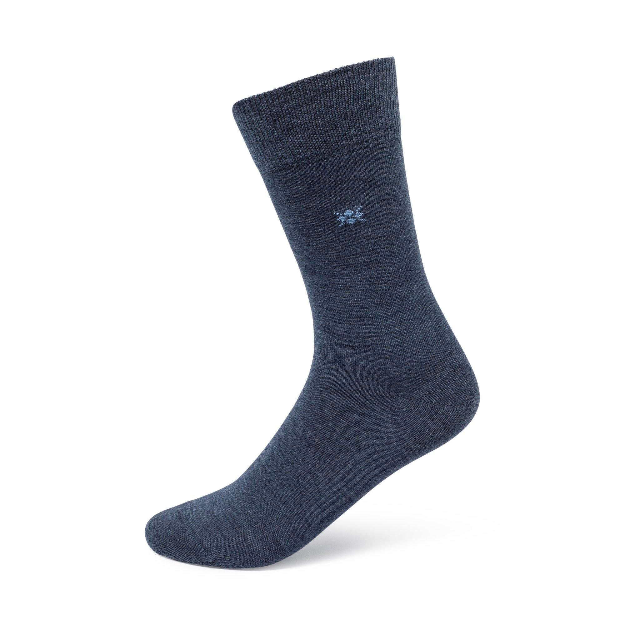 Image of Socken Herren Nachtblau 40