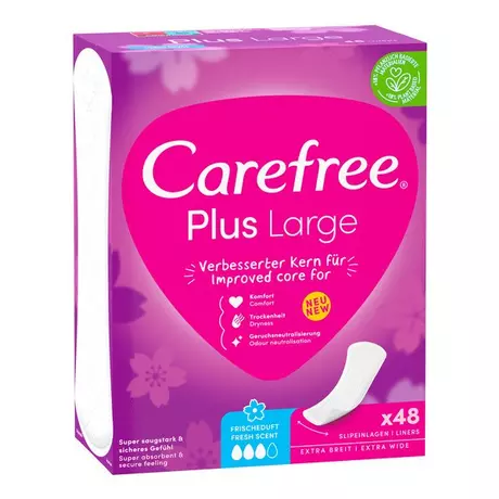 Carefree  Protège-slip Plus Large Fresh 