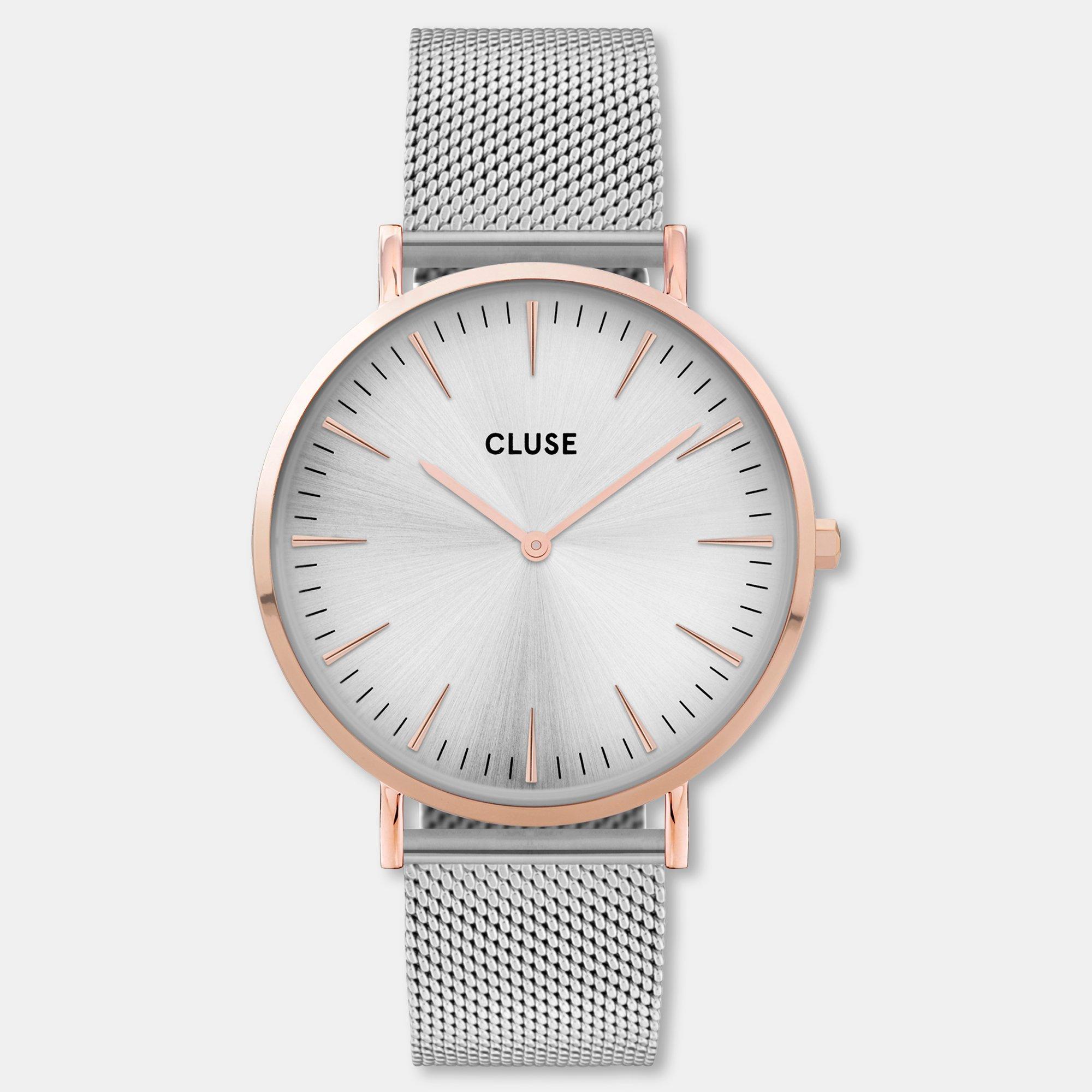 Image of Analoguhr Damen Silberfarben 38mm