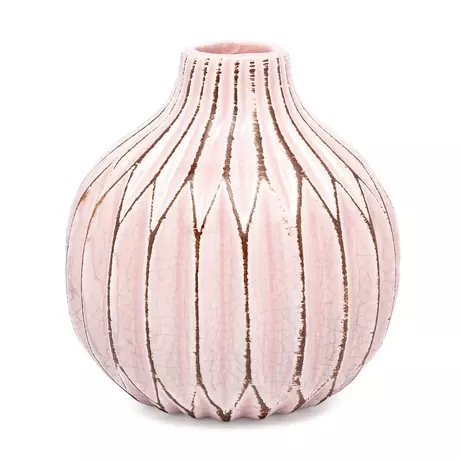 Manor Vase Vase Lenja 3sort H/D11cm Pink