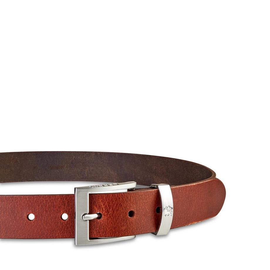 Lerros Klassischer Ledergürtel  