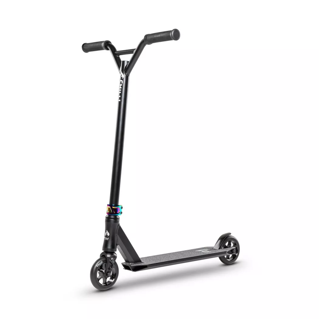 CHILLI - 5000, Scooter für Skate-Park, Black, One Size
