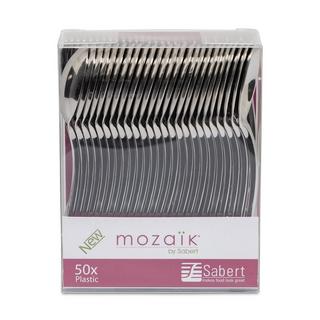 TableTop Party-Loeffel. 50Stk Mosaik 