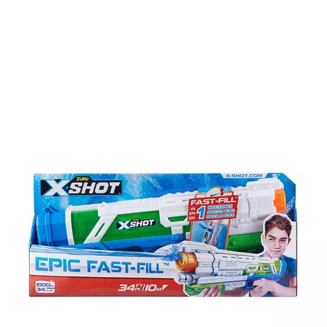 X-Shot  Water Warfare Epic Fast-Fill Water Blaster Multicolor