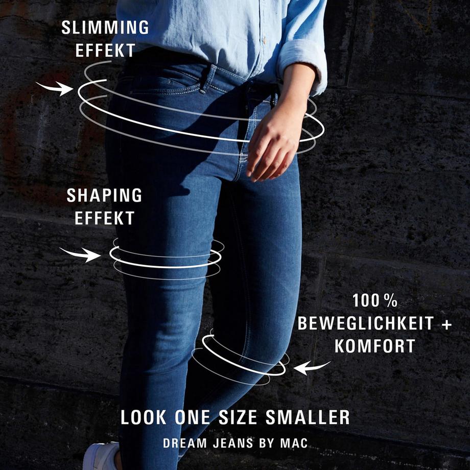 MAC Dream Chic Skinny Fit Jean Longueur Cheville  