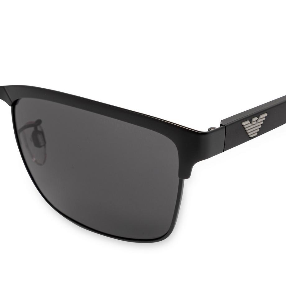 EMPORIO ARMANI Lunettes de soleil à monture rectangulaire  