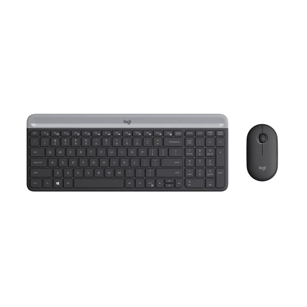 Logitech - MK470 Slim Combo