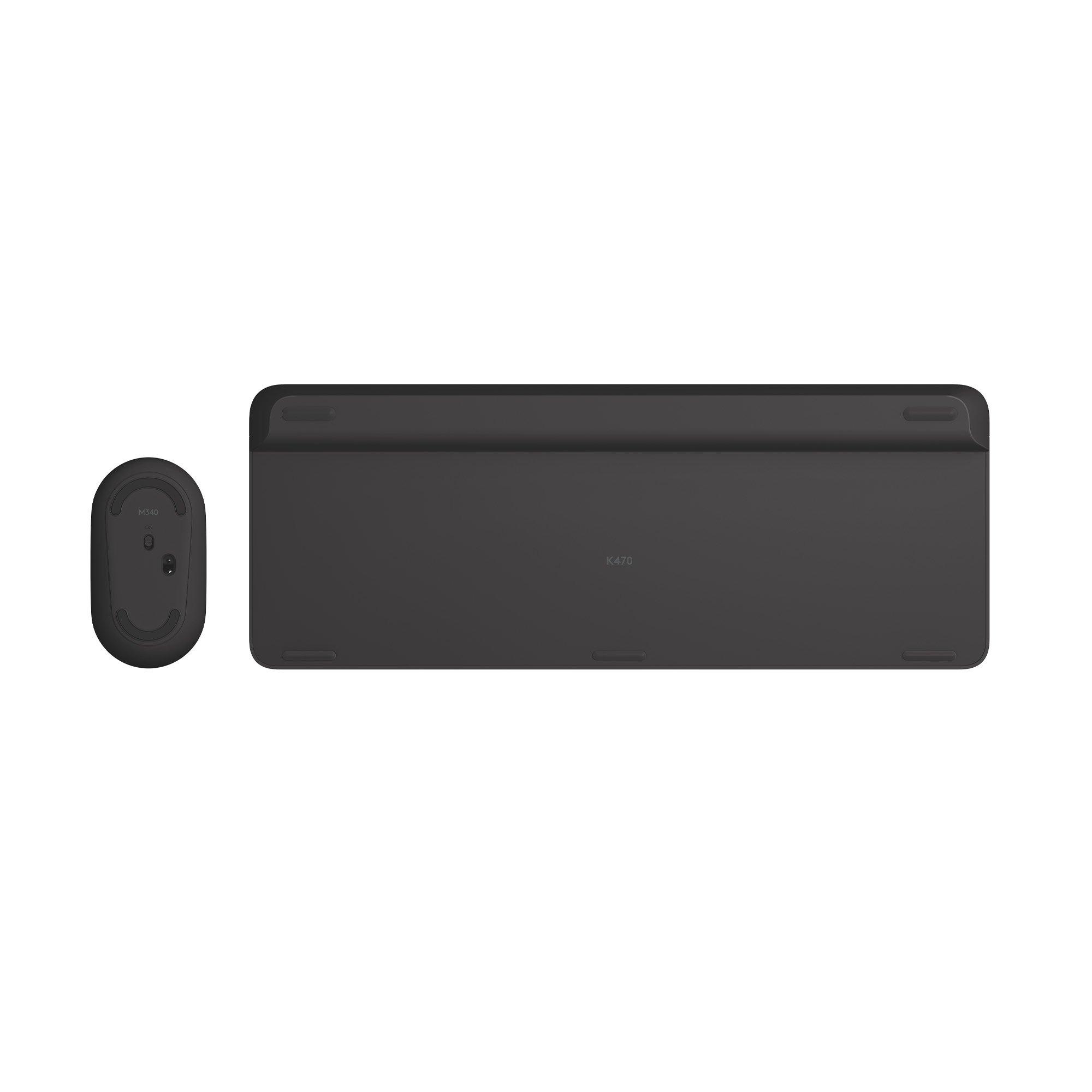 Logitech Logitech Slim Wireless Keyboar Tastiera e mouse senza fili 