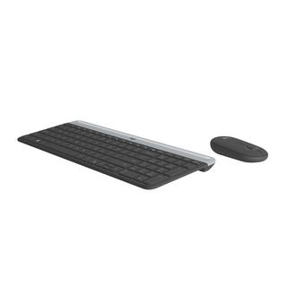 Logitech MK470 Slim Combo Kabellose Tastatur und Maus 