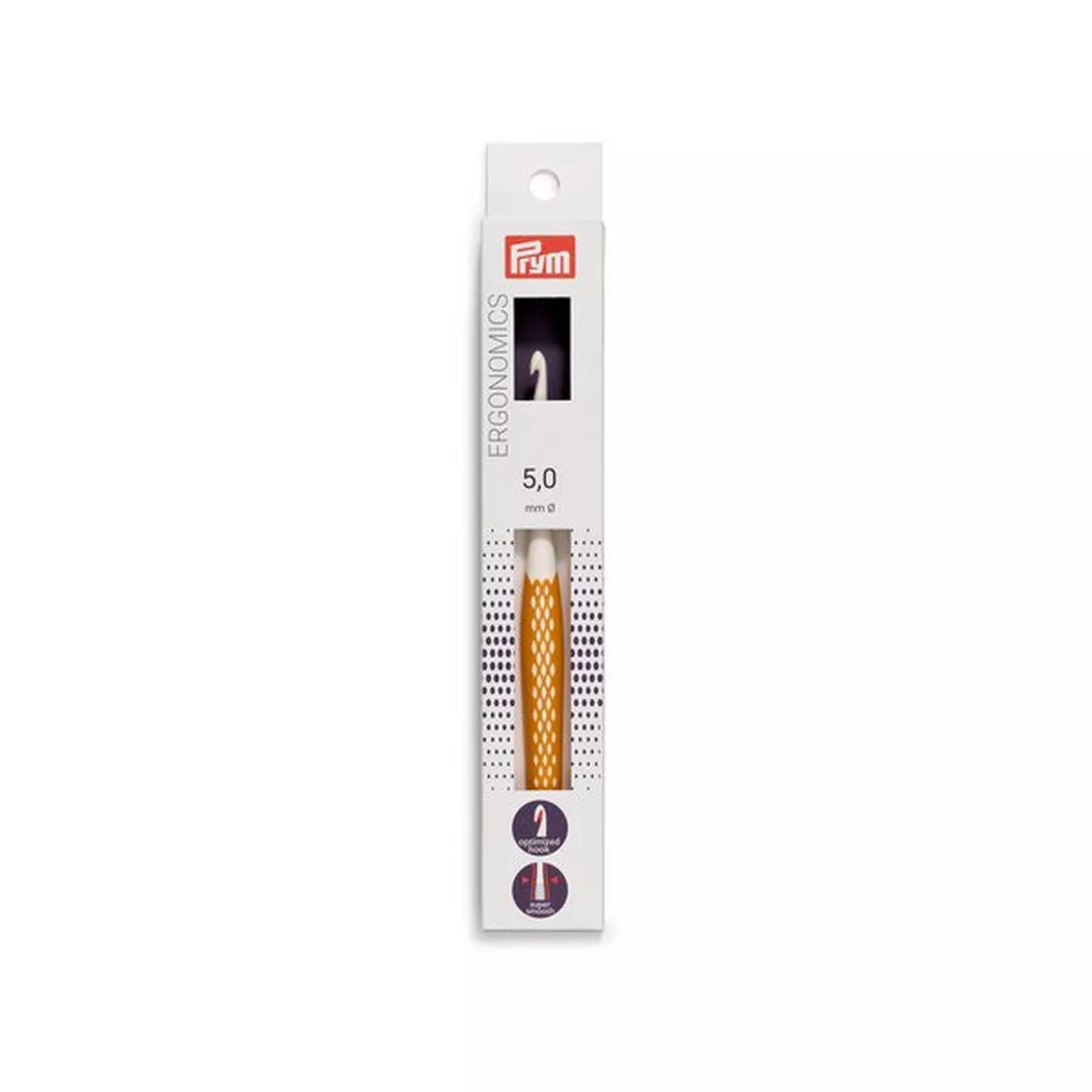 Prym - Häkelnadel, 16CM/5MM, Orange