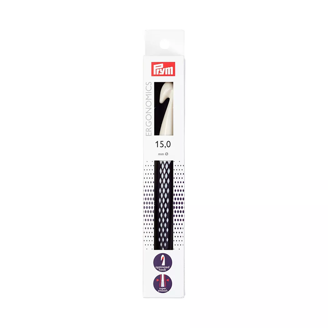 Prym Wollhäkelnadel "Ergonomics" - Stärke 15