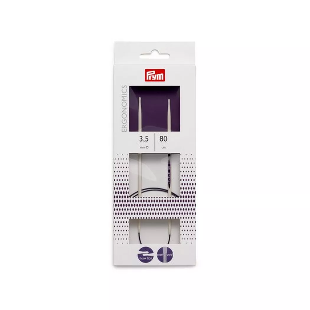 Prym - Rundstricknadel, 80CM/3MM, Violett
