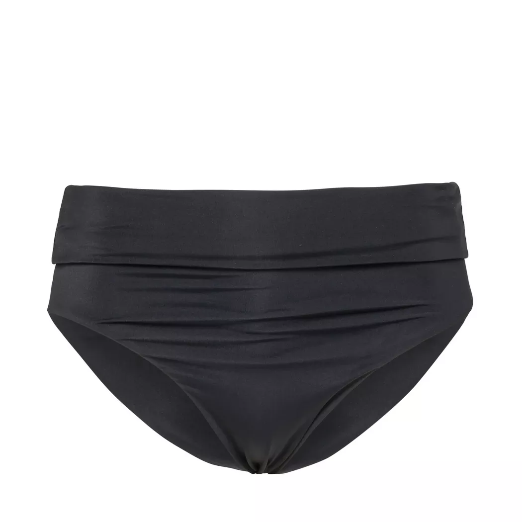 Manor Woman - Bikini Unterteil, taillenhoher Slip, für Damen, Black, Größe L