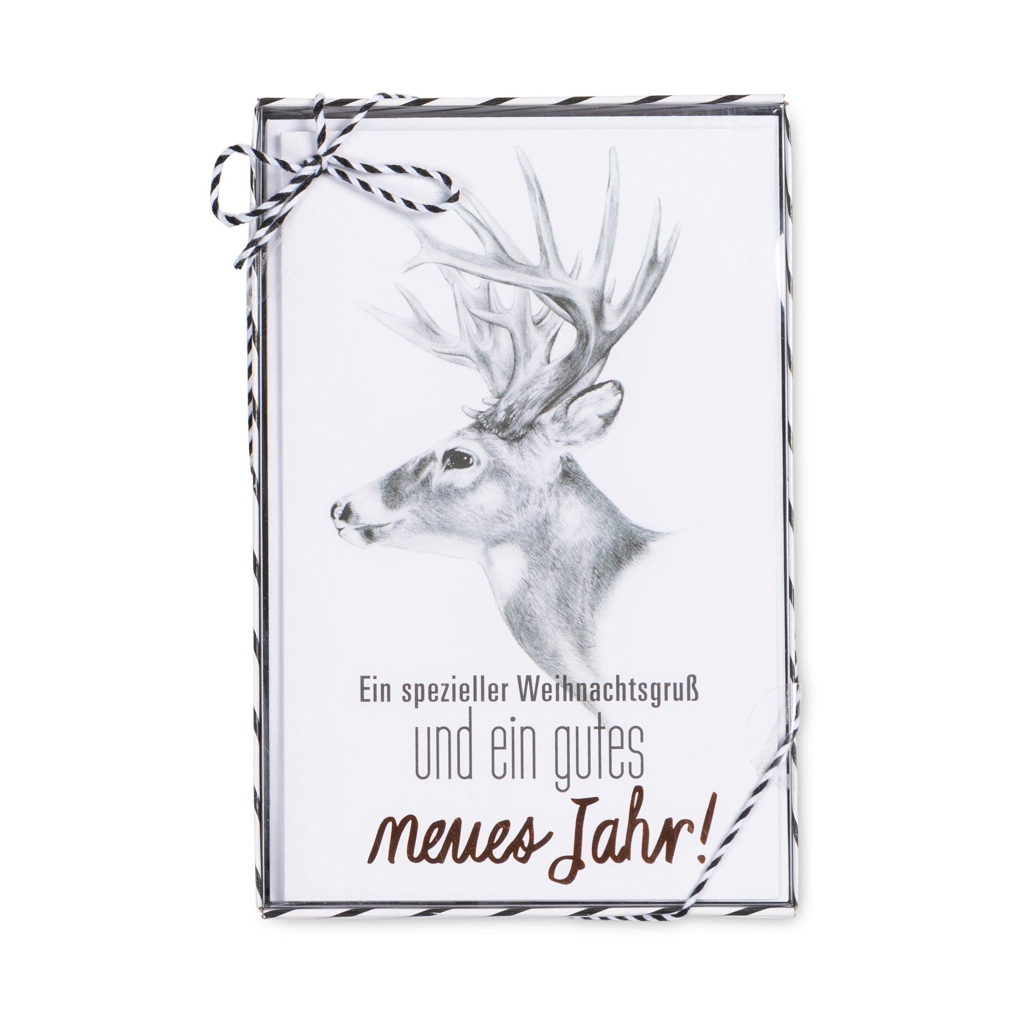 NA Set de cartes de vœux Noel 