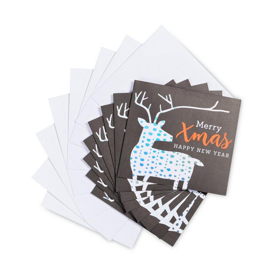  Grusskarten-Set Weihnachten 