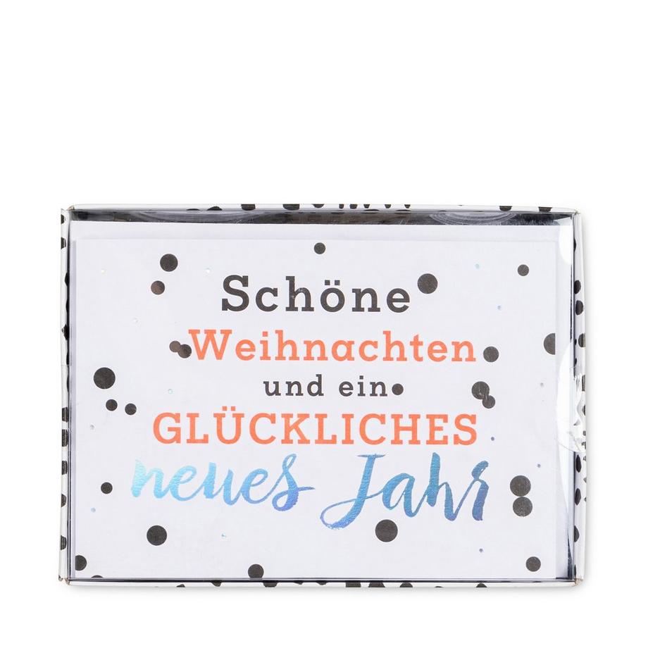  Grusskarten-Set Weihnachten 