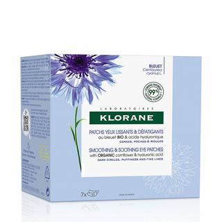 KLORANE Smoothing & Soothing - Bio-Kornblume Bleuet Pads Augenreg 7x2 stk 