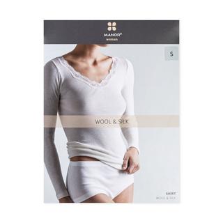 Manor Woman Top a Costine Maniche Lunghe  