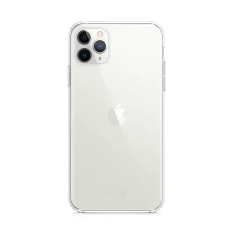 Apple iPhone 11 Pro Max Silicone Cas Hardcase iPhone 11 Pro Max Transparent