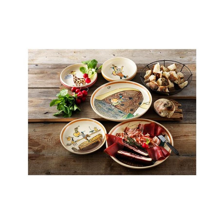 KUHN RIKON Piatto per fondue formaggio Carigiet Ursli 