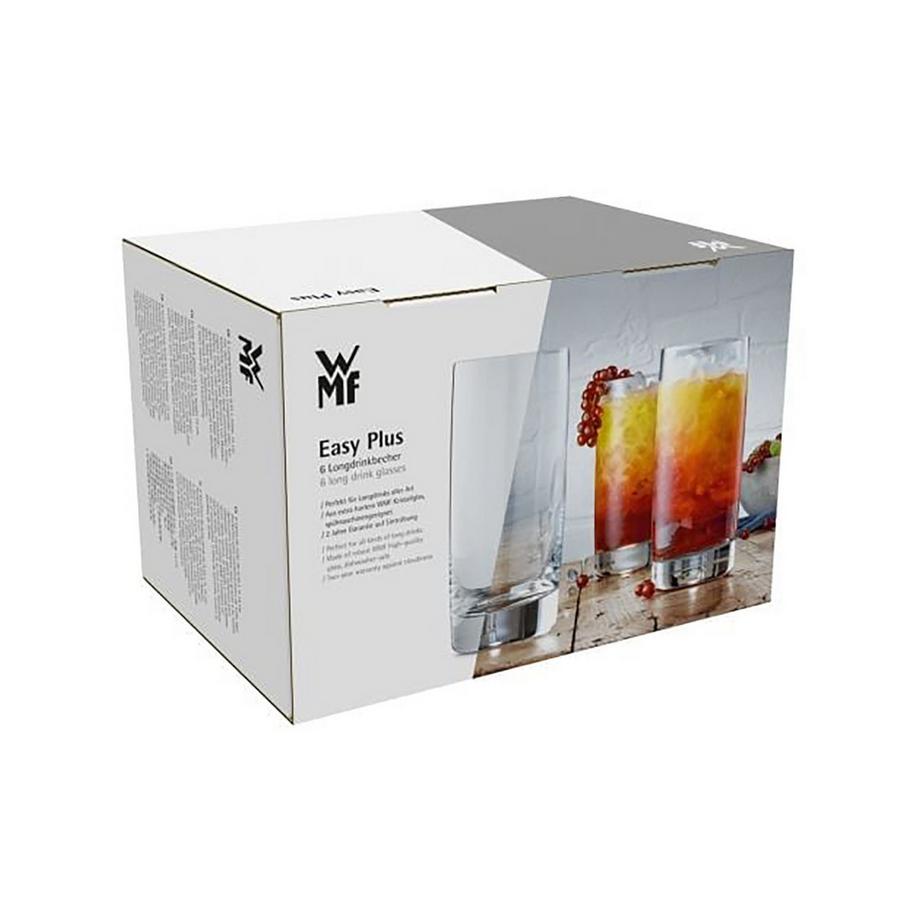 WMF Longdrinkglas, 6 Stück Easy 