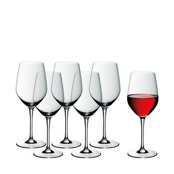 Verres à vin rouge, 6 pièces