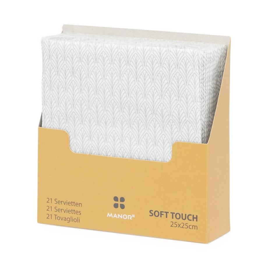 Manor Silk Touch Servietten, 20 Stück 