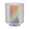Manor Collections Windlicht Rainbow Portacandela di vetro 