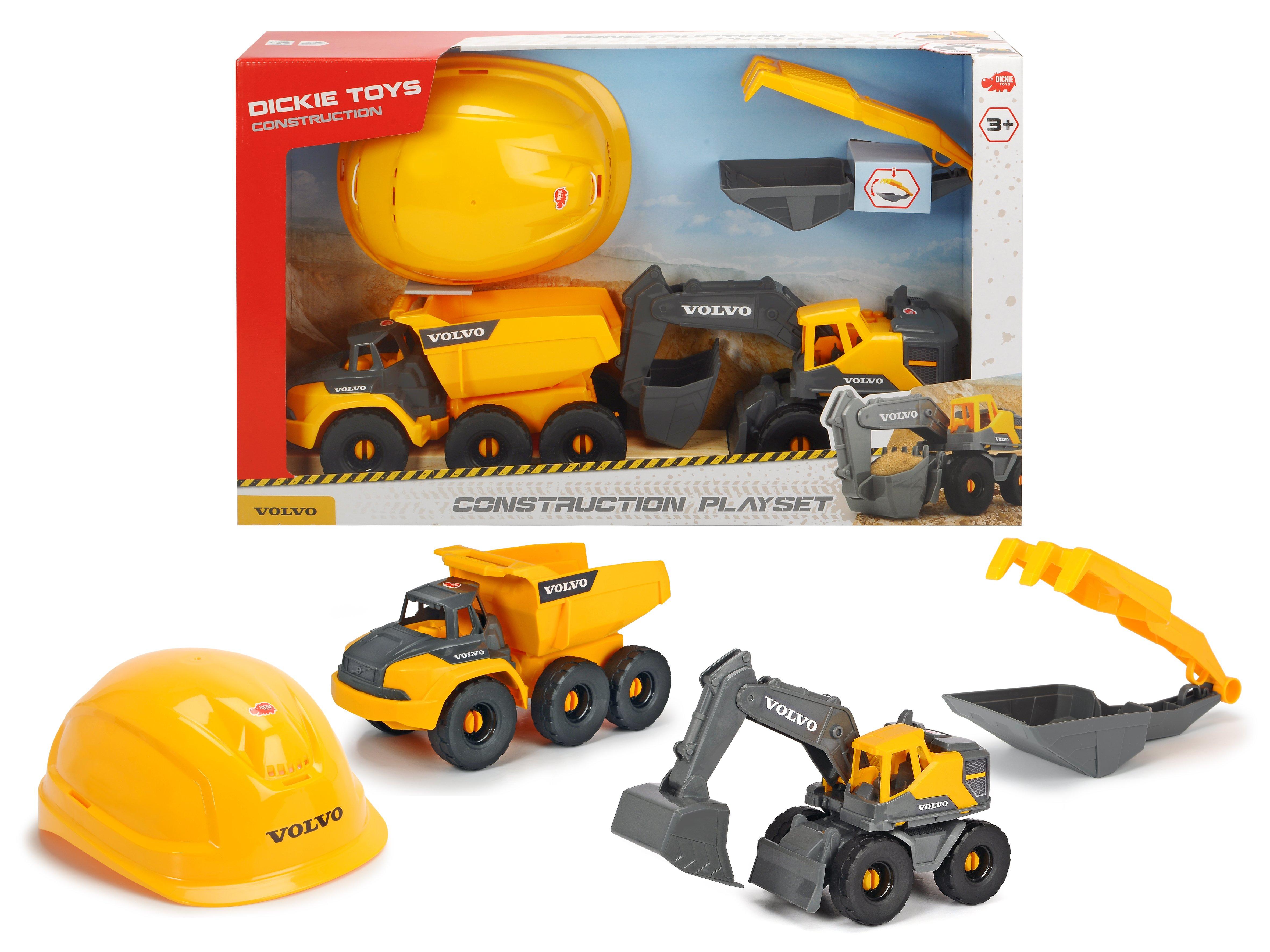 Dickie Dickie Volvo Construction Set Volvo Construction Playset 