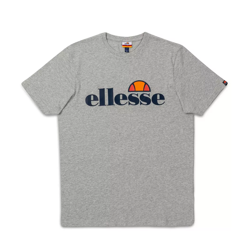 Ellesse - T-Shirt, Classic Fit, kurzarm, für Herren, Hellgrau, Größe M