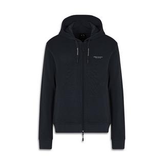 Armani Exchange Cardigan à Capuche Manches Longues  