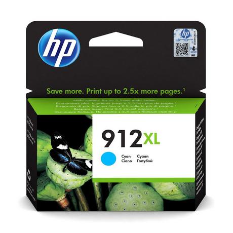 Hewlett-Packard 912XL cyan OfficeJet 8010/8020 Cartouche d'encre 