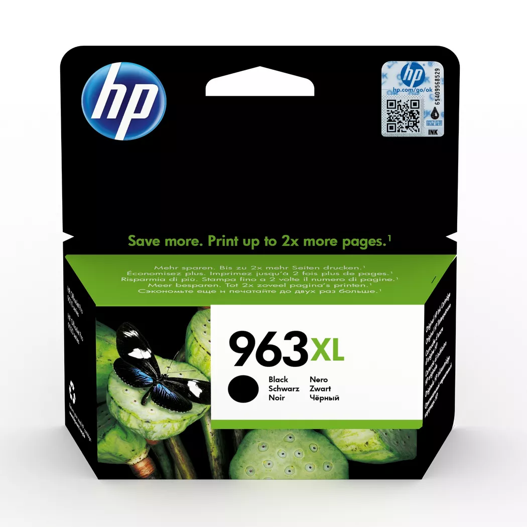 Hewlett-Packard – 963XLschwarz OfficeJet 9010/9, Tintenpatrone, Black