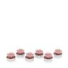 Manor Collections Set di 6 candeline Rose Rosa
