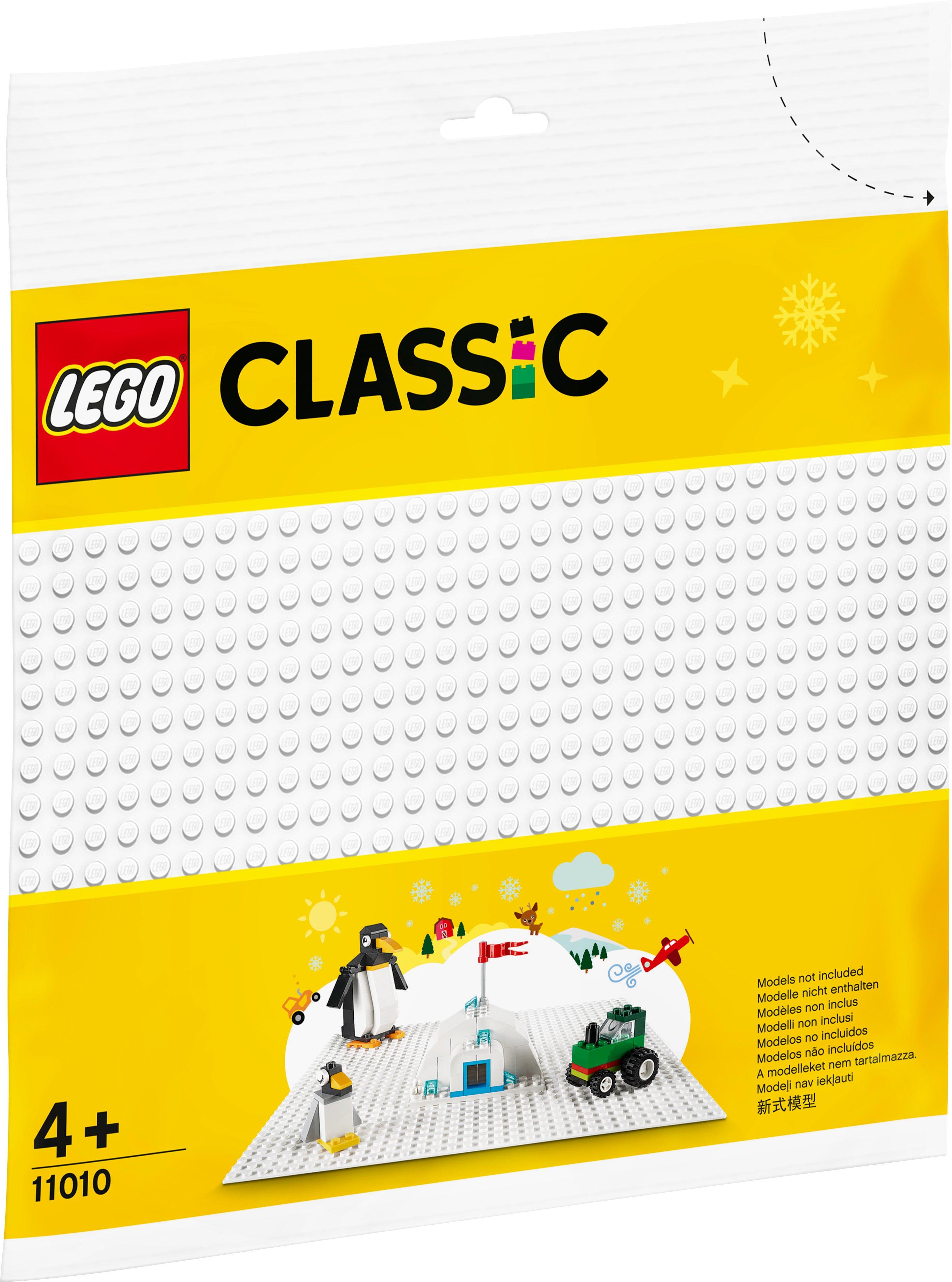 Image of LEGO 11010 Weisse Bauplatte